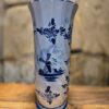 Delft Style Ceramic Vase