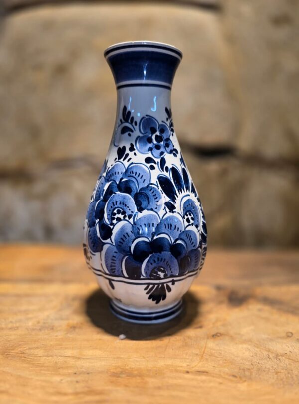 Delft Hand-Painted Ceramic Vase