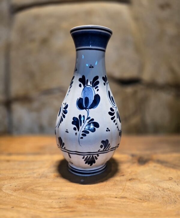 Delft Hand-Painted Ceramic Vase