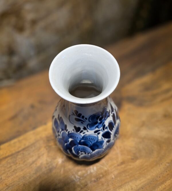 Delft Hand-Painted Ceramic Vase
