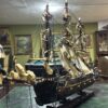 Vintage “Fragata Española Año 1780” Spanish Frigate Model Ship