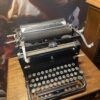 Antique Continental Standard Typewriter by Wanderer-Werke Siegmar-Schönau – German QWERTZ Mechanical Office Typewriter