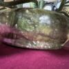 Vintage Carved Hardstone Gemstone Flower Arrangement in Stone Bowl